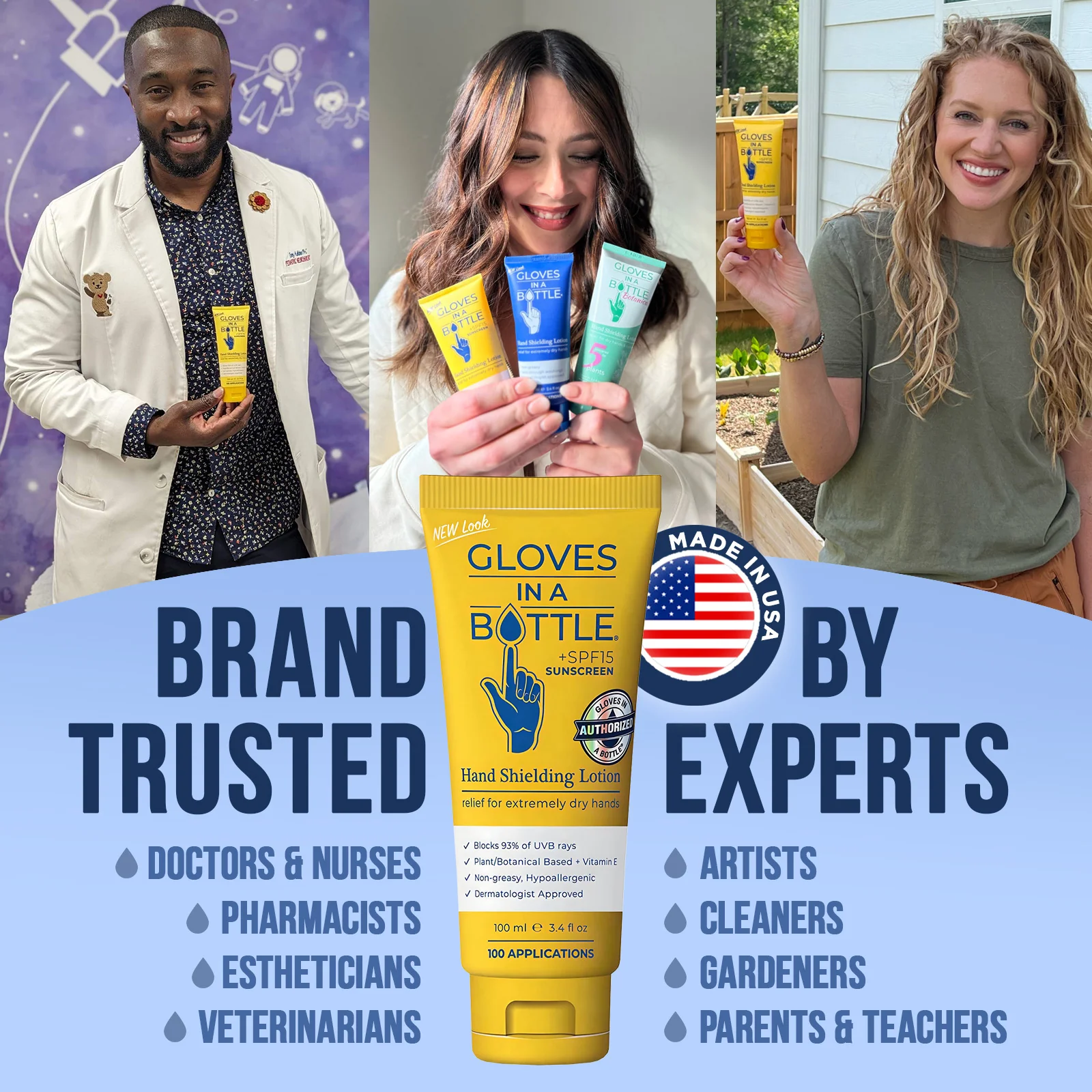 Gloves In A Bottle Hand Shielding Lotion with SPF 15, 12 pack - Image 5